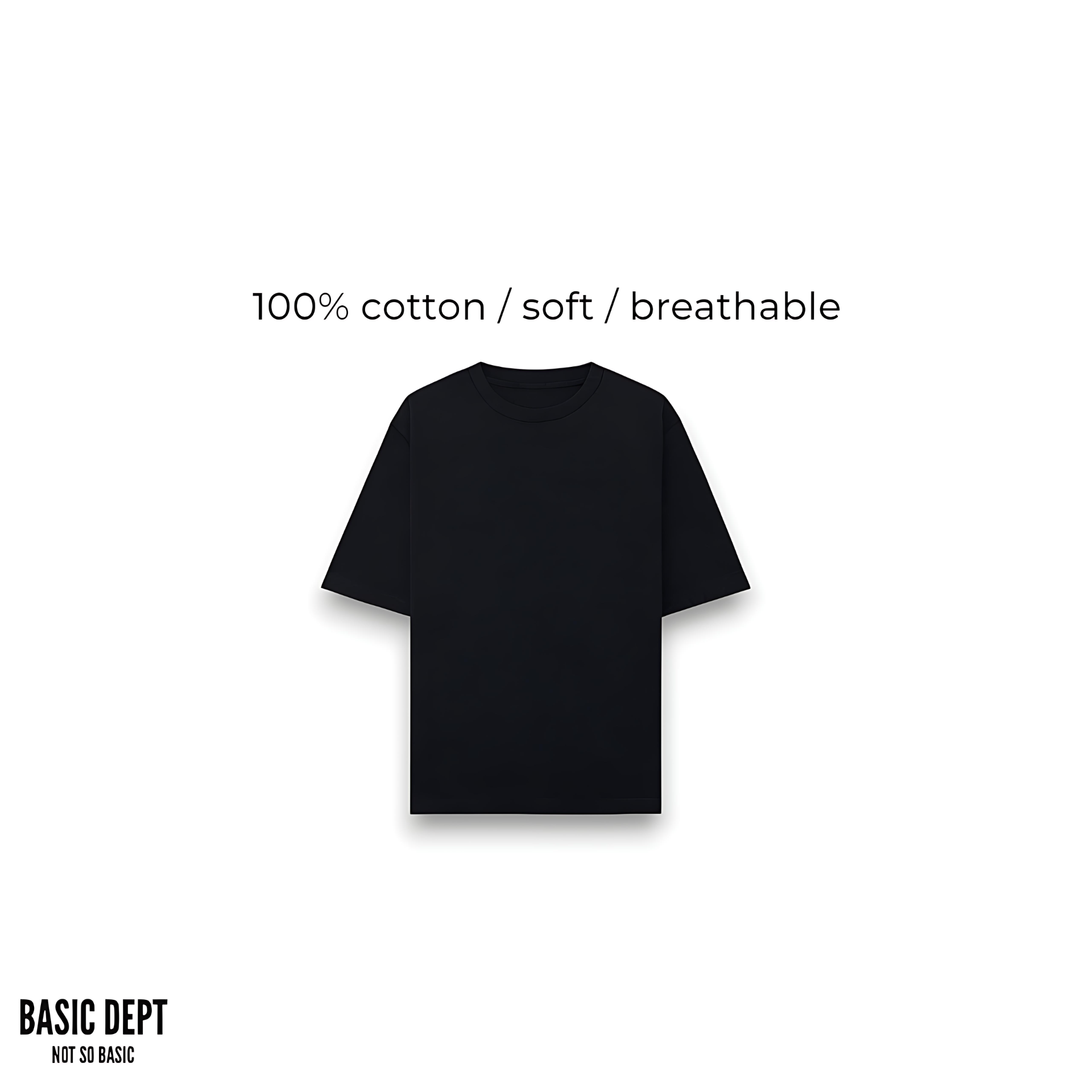 French Terry Oversized Fit T-shirt (240 GSM)